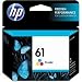 HP 61 Tri-Color Ink Cartridge in Retail Packaging (CH562WN#140)