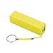 JoMobile 2600mAh USB Portable External Battery Power Bank Charger For Cell Phone (Yellow) by CBD