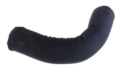 Contour Twist Pillow with Cover, Navy Blue