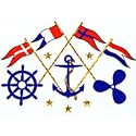 Nautical Flags Adult T-Shirt