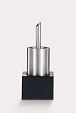 Zack 20453 LIMBO pourer with wooden display Stainless Steel