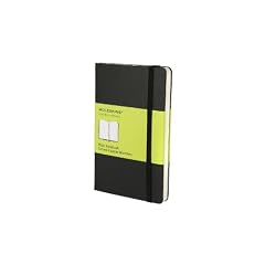 Moleskine Plain Notebook Pocket: Pocket Size. Blanko. Mit Falttasche f�r Notizen. Gummiband-Verschlu� (Moleskine Classic)