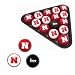 Frenzy Sports Nebraska Cornhuskers Officially Licensed Billiard Balls Set