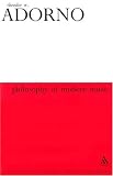 Philosophy of Modern Music (Athlone Contemporary European Thinkers Series)