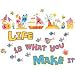 Life Is What You Womens T-Shirt Dress