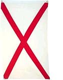 IMAGE OF 3x5 St. Saint Patrick's Cross Flag Ireland Irish Flags