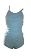 Sexy 2pc Ribbed Camisole & Dotted Boyshort Lingerie set (SM)
