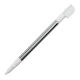 Retractable Stylus for Nintendo DS Lite, Metal w/ Smooth Navigation White Cap