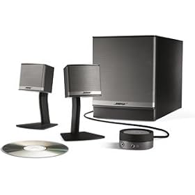 Click here to buy Bose Companion 3 Series II multimedia speaker system Graphite Silver.