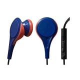 �y���s�A���i�zExceed Sports Earphone �C���z�� with XFit System for iPhone 4/3GS/3G, iPod Touch, nano, shuffle, Microphone, Track Control, Volume Control, Sweat Resistant �摜