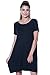 Alexander + David Women's Round Neck Short Sleeve Dress - Knit Tunic w/Pockets