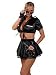 How To Measure Bra Sizes : Sexy Fantasy Police Woman Halloween Costumes - SMALL