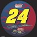 Jeff Gordon Round Vinyl Decal