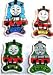 Thomas & Friends Gel Self Adhesive Decorations for Refrigerators, Computers, Mirrors, & More