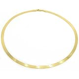 14k Gold Flex Herringbone Necklace Jewelry 6.0mm 30