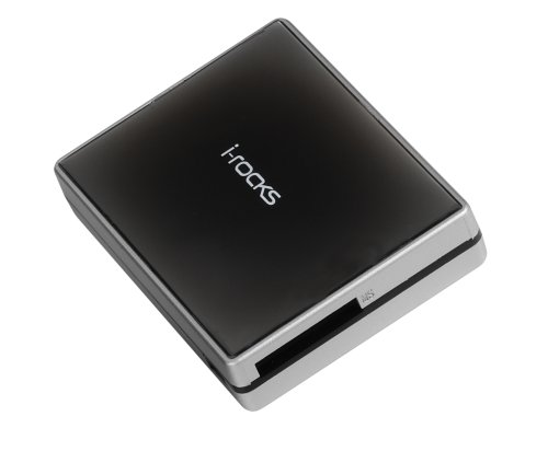 I-Rocks - Lecteur de cartes 12 en 1 - interface USB 2.0 - Noir