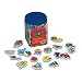 MAGNETIC FOAM OBJECTS BUCKET 60 PC