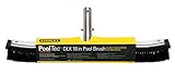 Stanley 20872 18" DLX Aluminum-Back Pool Brush