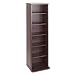 Office Products : Radius Media Storage Cabinet - Dark Brown (72335173)