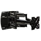 Peerless SmartMount Articulating Wall Arm SA760P - Mounting kit ( wall plate, adapter plate, dual articulating arm ) for LCD / plasma panel - aluminum, steel - high-gloss black - screen size: 37' - 71' - mounting interface: 100 x 100 mm, 200 x 200 mm, 200 x 100 mm