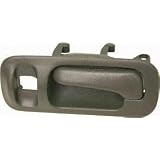 92-95 HONDA CIVIC REAR DOOR HANDLE LH (DRIVER SIDE), Inside, Black, w Power Windows,... by Parts Train