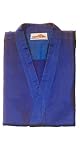 Karate Uniform 100% Cotton Blue Hayashi Heavy Weight (Top Only)