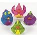 Set of 12 ~ Rubber Ducky Dinosaur Party Favors [Toy]