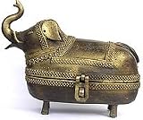 ShalinCraft International Gift Metal Craft Unique Handmade Indian Artifacts Gifts and Collectibles 8 inches Width: 6 inches (mst112)
