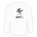 Long Sleeve T-shirt with falcon, prey, bird, peregrine