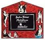 Boston Terrier Dog House Frame 4x6 or 3x5 Pictures