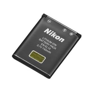Nikon EN-EL10 Lithium-ion Battery for Nikon Coolpix S80, S5100, S4000, S3000, S600, S570, S520 & S210 Digital Cameras