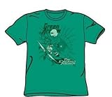 Green Arrow The Emerald Archer Adult S/S T-shirt in Kelly Green by DC Comics