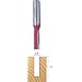 Freud 12-110 3/8-Inch Diameter by 1-1/4-Inch Double Flute Straight Router Bit