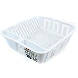  : White Twin Sink Dish Drainer