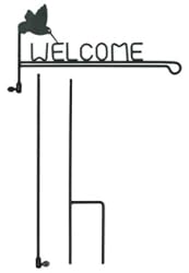 Hummingbird Garden Flag Stand