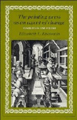 The Printing Press as an Agent of Change