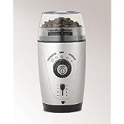 Hamilton Beach 80365 Custom Grind Hands-Free Coffee Grinder, Platinum