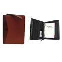 Leather Zipper Three-ring Binder
