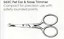 PET EAR & NOSE SCISSORS