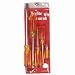 Xcelite Sds44 - 5-piece Square Blade Screwdriver Set, Amber Handles