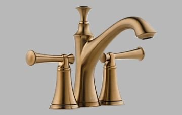 Brizo 65505LF-BZLHP - Baliza: Two Handle Mini-Widespread Lavatory Faucet Less Handles - Brushed Br