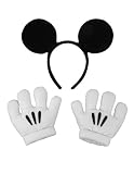 Elope Mickey Mouse Ears and Gloves Set
