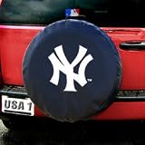 New York Yankees MLB Spare Tire Cover (Black) by Fremont Die