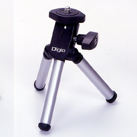 ロアス ミニ三脚 シルバー DCA-012SL
