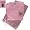 Women's pink plaid PJ's German Shepherd