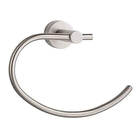  Danze D446121BN Parma Towel Ring, Brushed Nickel
