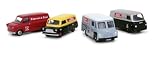 Corgi NW1004 Trackside Newspaper 4 Vans Set - Express & Star, Evening Standard, Daily Mirror, Daily Express 1:76 Scale Die Cast Vehicle Set