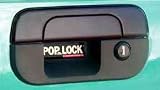 POP & LOCK Permanent Keyed Tailgate Lock Black Toyota Tacoma 2005 to 2008 All Models