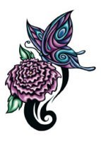 Butterfly Temporary Tattoo