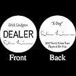 Set of 3 ERICK LINDGREN Professional Collector's Dealer Button